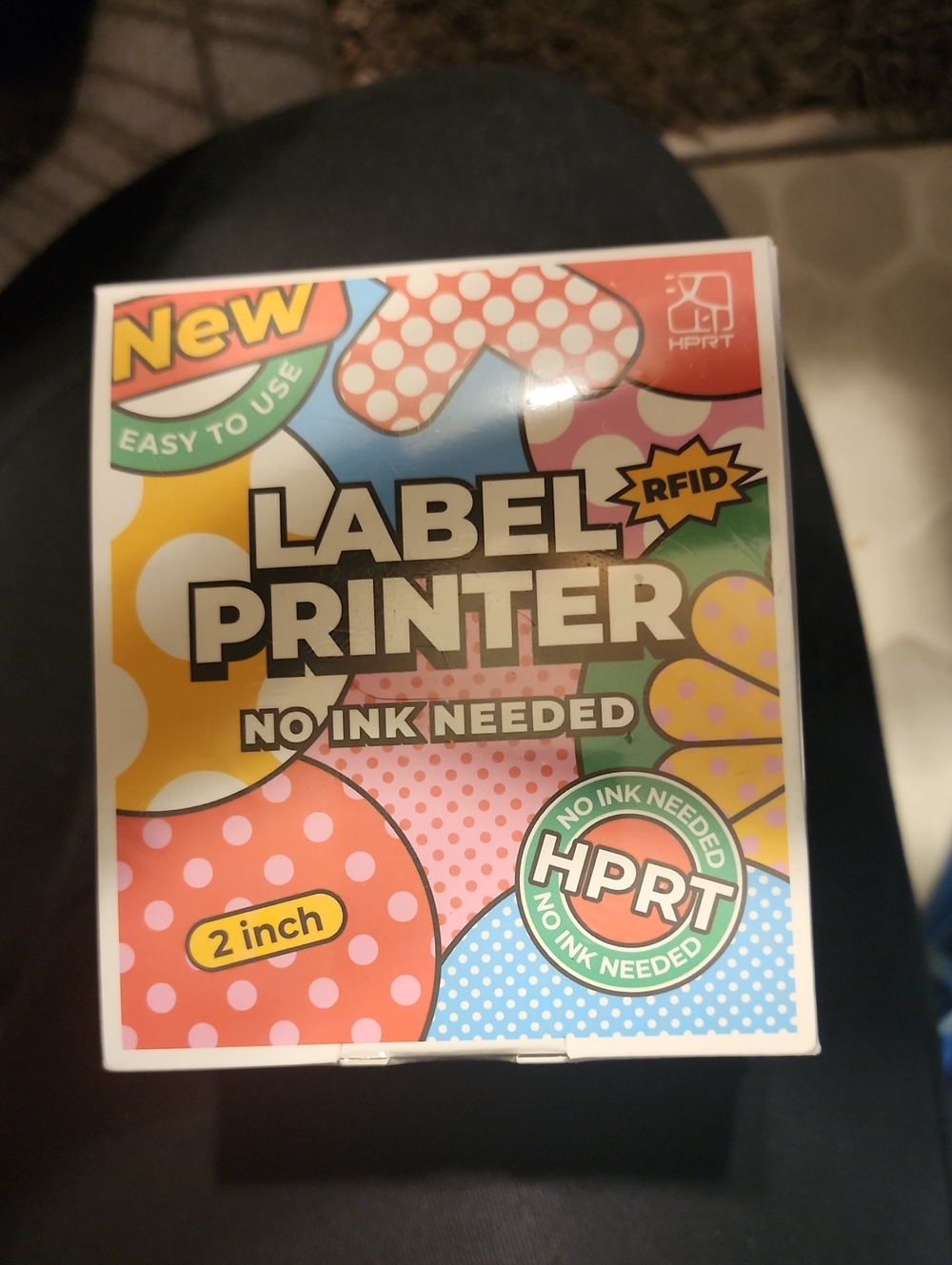 HPRT 2-inch Label Printer Pink & Blue NWT